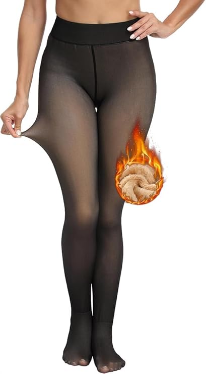 Fleece High Rise Leggings for Women